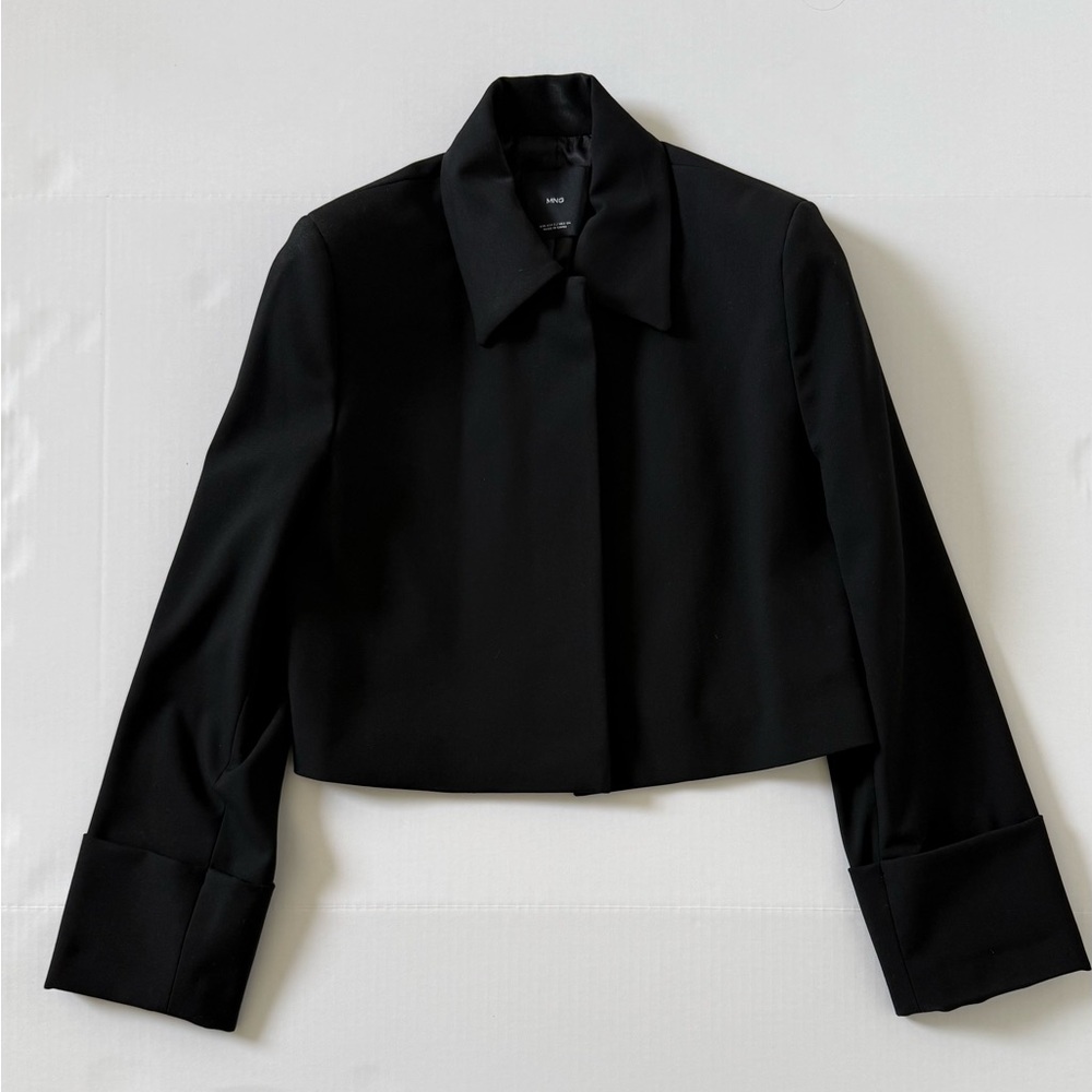 Mango Classic Black Outerwear